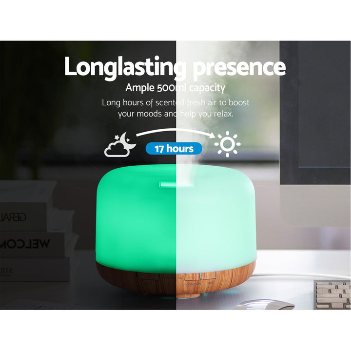 Translation missing: en.Devanti Aroma Diffuser Aromatherapy Humidifier 500ml