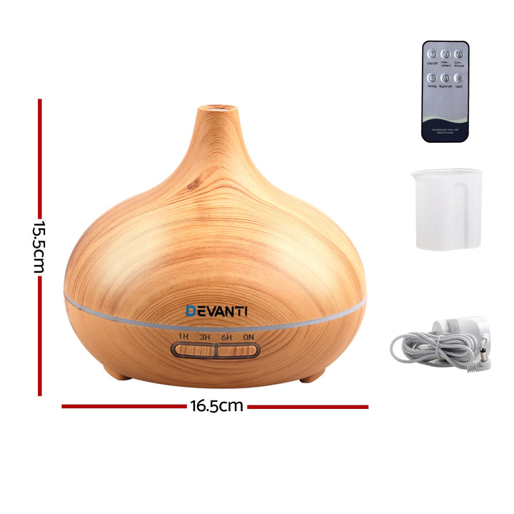 Translation missing: en.Devanti Aroma Diffuser Aromatherapy Humidifier 300ml