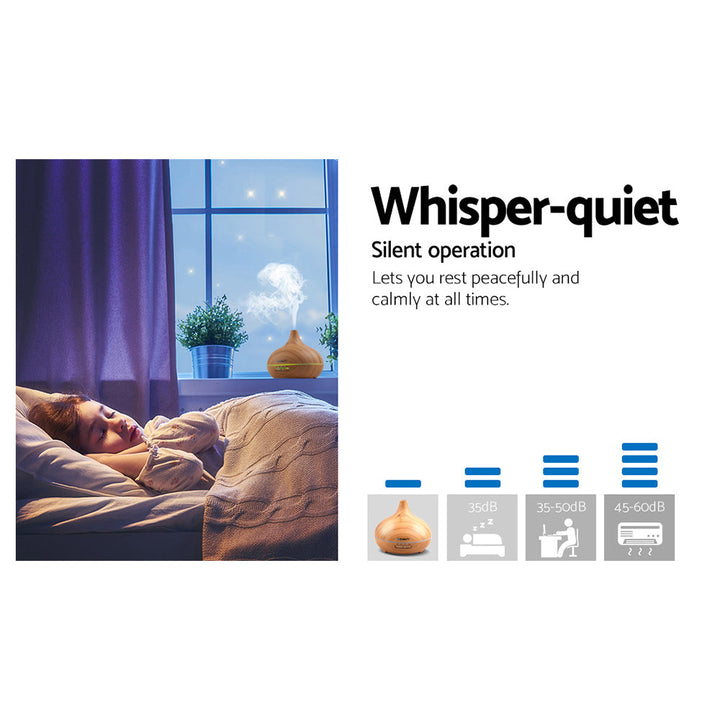 Translation missing: en.Devanti Aroma Diffuser Aromatherapy Humidifier 300ml