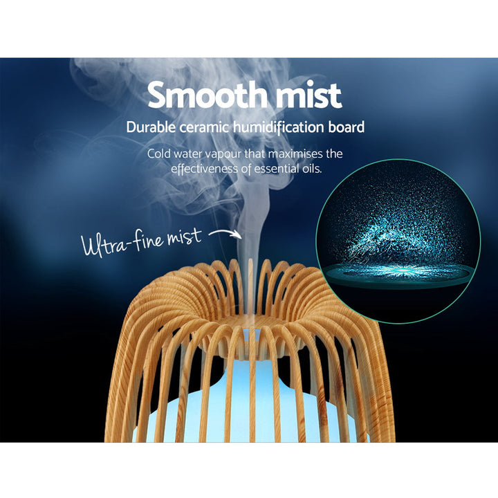 Translation missing: en.Devanti Aroma Diffuser Aromatherapy Remote 500ml