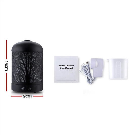 Translation missing: en.Devanti Aroma Diffuser Aromatherapy Black 160ml