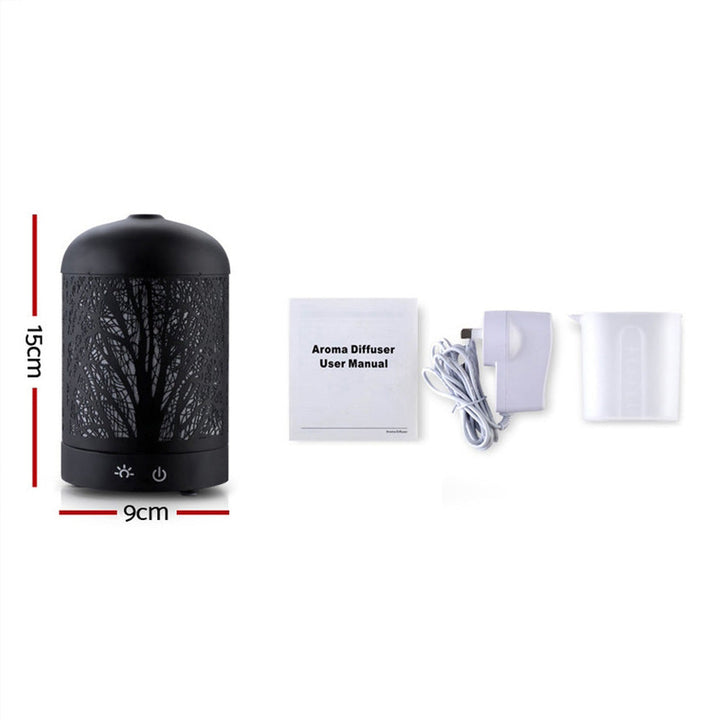 Translation missing: en.Devanti Aroma Diffuser Aromatherapy Black 160ml