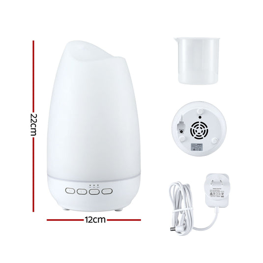 Translation missing: en.Devanti Ultrasonic Essential Oil Aroma Diffuser Aromatherapy Cool Mist Humidifier w/ LED Light 300ml
