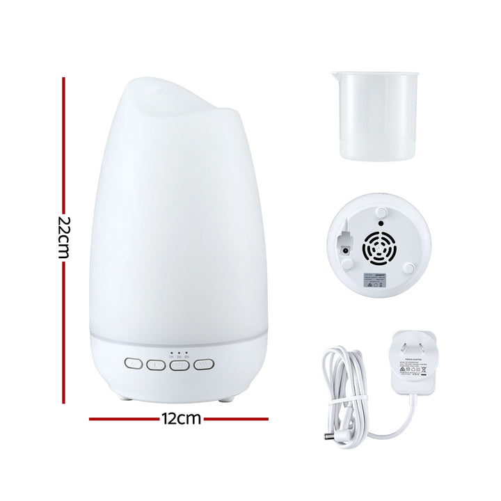 Translation missing: en.Devanti Ultrasonic Essential Oil Aroma Diffuser Aromatherapy Cool Mist Humidifier w/ LED Light 300ml
