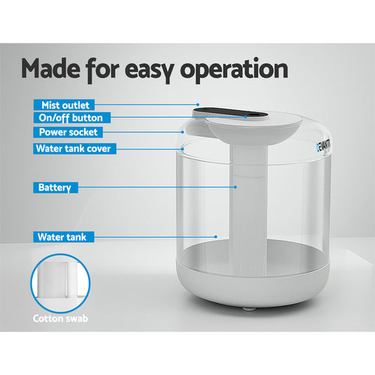 Translation missing: en.Devanti Aroma Diffuser Aromatherapy Humidifier 1L