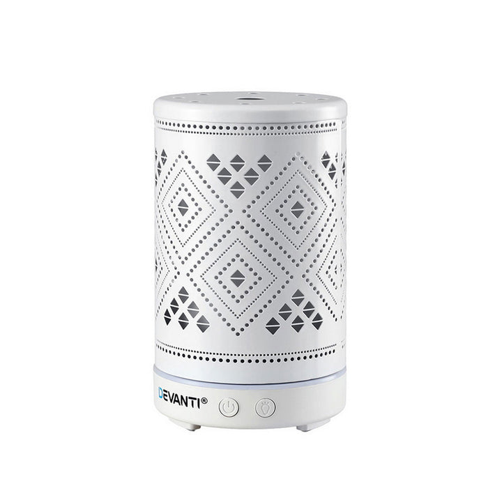 Translation missing: en.Devanti Ultrasonic Aroma Diffuser Aromatherapy 100ml LED Lights Iron Humidifier Forest