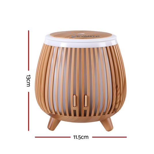 Translation missing: en.Devanti Ultrasonic Aroma Diffuser Aromatherapy 140ml LED Lights Iron Humidifier Forest Deep Wood