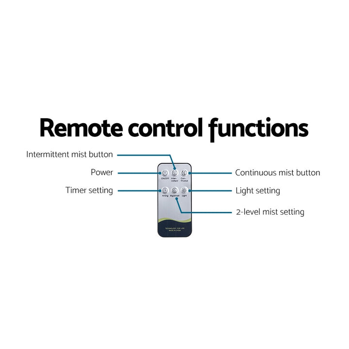 Translation missing: en.Devanti Aroma Diffuser Aromatherapy Humidifier 400ml