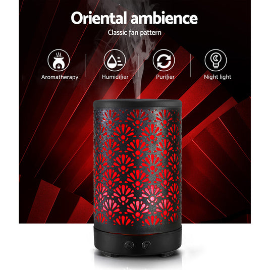 Translation missing: en.Devanti Aroma Diffuser Aromatherapy Black 100ml