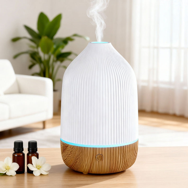 Translation missing: en.Devanti Ultrasonic Aroma Diffuser Aromatherapy 100ml LED Lights Iron Humidifier Forest