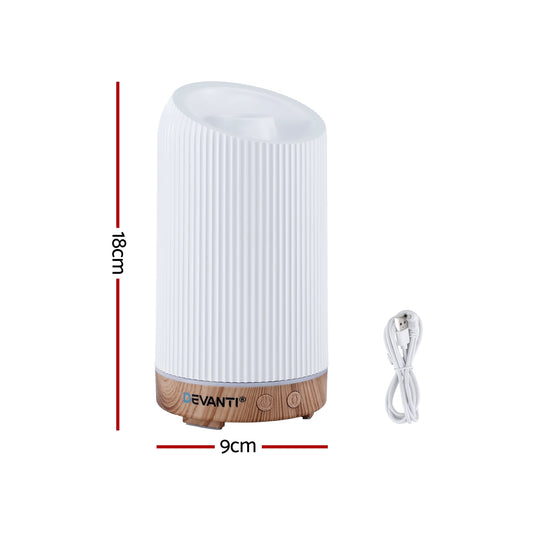 Translation missing: en.Devanti Ultrasonic Aroma Diffuser Aromatherapy 200ml LED Lights Iron Humidifier Forest