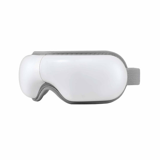 Translation missing: en.Livemor Eye Massager with Heat &amp; Vibration | 180° Foldable Electric Eye Heat Mask with Bluetooth Music for Fatigue Relief | Rechargeable 3D Wrap-Around Temple Massager, White