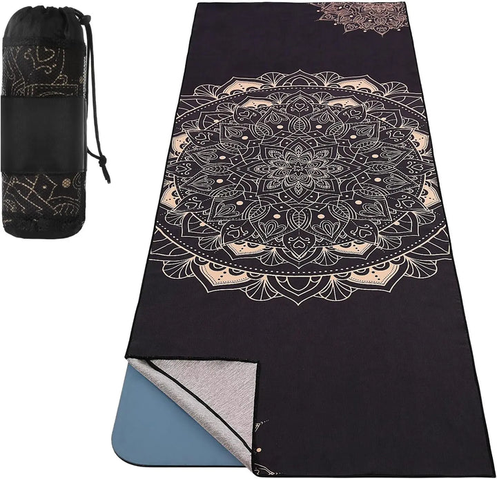 Translation missing: en.Yoga Towel – Non-Slip, Moisture-Wicking &amp; Quick-Dry with Secure Corner Pockets