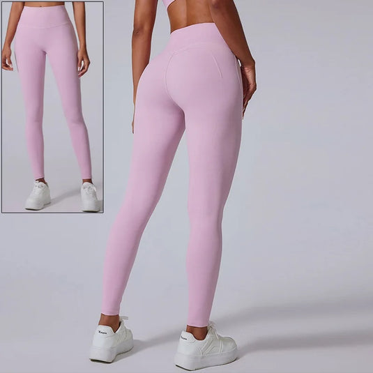 Translation missing: en.Yoga Leggings – Fitted leg. Soft, Sculpting High-Waist Pants for Yoga, Pilates &amp; Everyday Flow (Copy) - 6 Colours Available