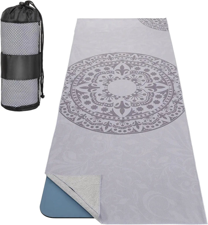 Translation missing: en.Yoga Towel – Non-Slip, Moisture-Wicking &amp; Quick-Dry with Secure Corner Pockets