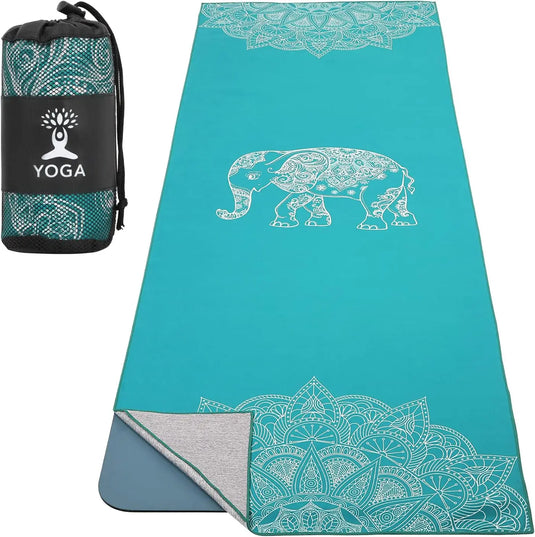 Translation missing: en.Yoga Towel – Non-Slip, Moisture-Wicking &amp; Quick-Dry with Secure Corner Pockets