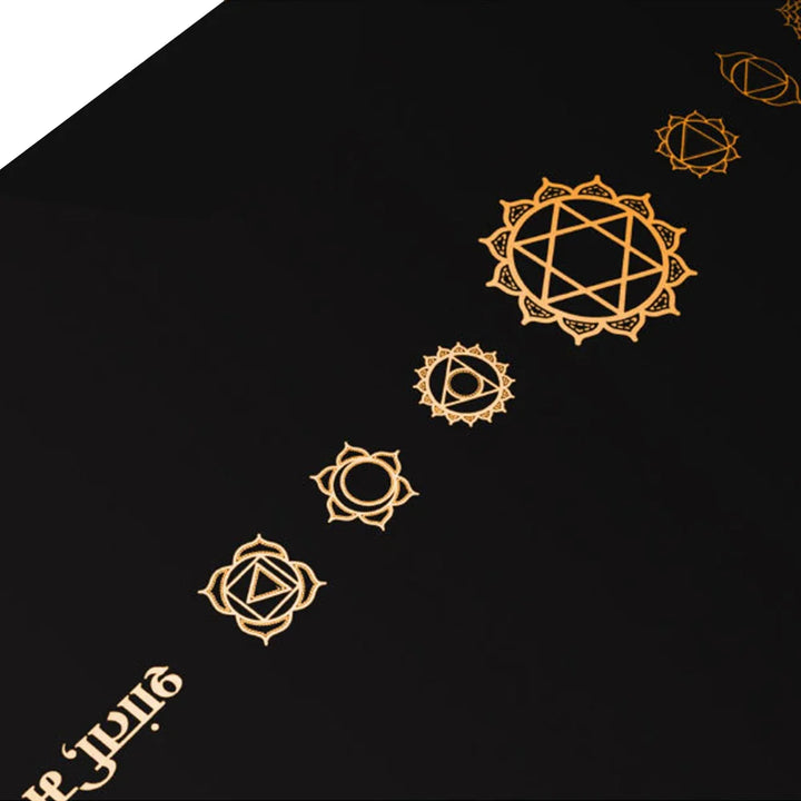 Translation missing: en.Mandala Flow Yoga Mat – 5mm Non-Slip, Extra-Wide Natural Rubber Mat with Alignment Support. Available in 3 Designs. Limited Stock