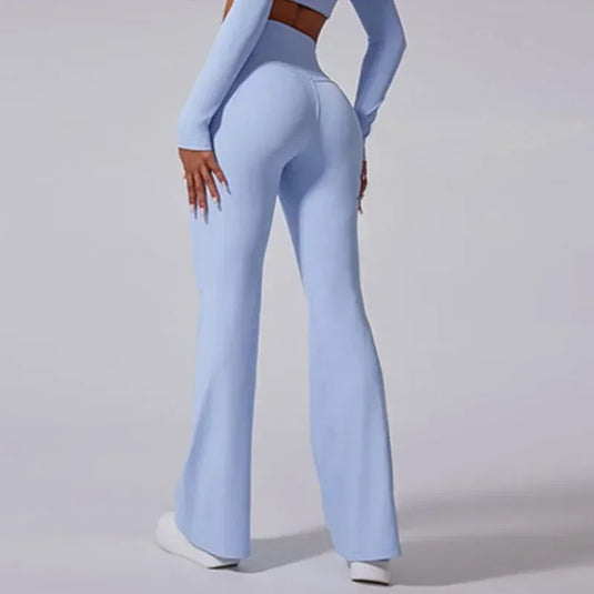 Translation missing: en.Yoga Pants Flared – Soft, Sculpting High-Waist Pants for Yoga, Pilates &amp; Everyday Flow. - 6 Colours Available