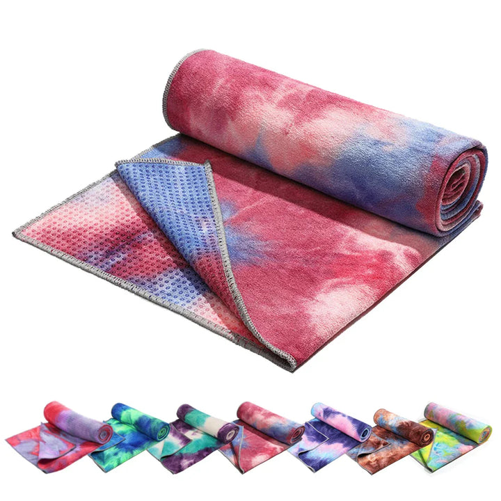 Translation missing: en.Essential Yoga Towel – Non-Slip, Quick-Drying Microfibre Towel for Yoga &amp; Pilates. 183cm x 63cm. Available in 8 eye-catching colours