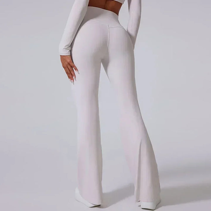 Translation missing: en.Yoga Pants Flared – Soft, Sculpting High-Waist Pants for Yoga, Pilates &amp; Everyday Flow. - 6 Colours Available