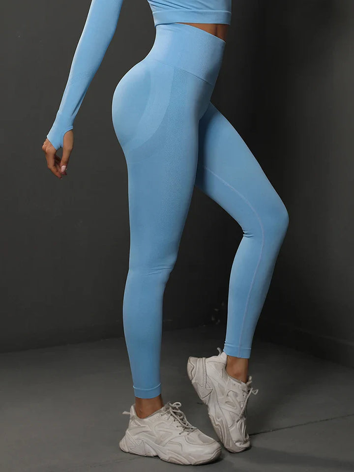 Translation missing: en.High-Waisted Butt-Lifting Seamless Yoga Leggings for Women - # 20 Colours Available