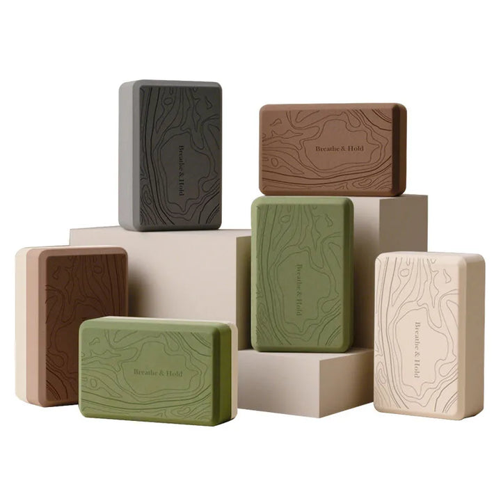 Translation missing: en.Grounding Yoga Block – Soft Support for Stability, Flexibility &amp; Deeper Stretching. Available in 5 colours