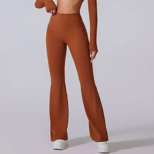 Translation missing: en.Yoga Pants Flared – Soft, Sculpting High-Waist Pants for Yoga, Pilates &amp; Everyday Flow. - 6 Colours Available