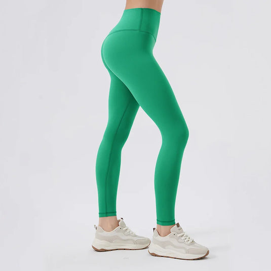 Translation missing: en.Soft Cropped Leggings - High Waist Support with Hidden Back Pocket- # Available in 32 Colours