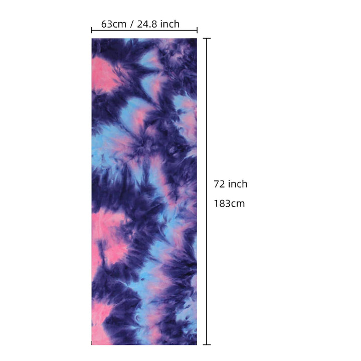 Translation missing: en.Essential Yoga Towel – Non-Slip, Quick-Drying Microfibre Towel for Yoga &amp; Pilates. 183cm x 63cm. Available in 8 eye-catching colours