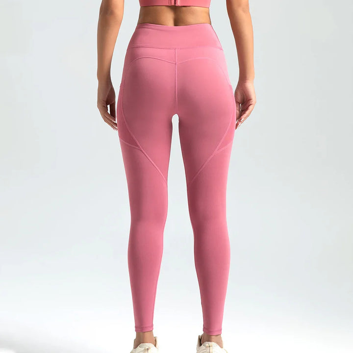 Translation missing: en.Women’s High-Waist Yoga Pants – Soft Stretch Leggings with Side Pockets for Fitness &amp; Daily Wear - Availabile in 6 colours - AE