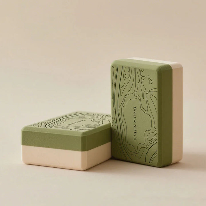 Translation missing: en.Grounding Yoga Block – Soft Support for Stability, Flexibility &amp; Deeper Stretching. Available in 5 colours