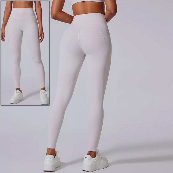 Translation missing: en.Yoga Leggings – Fitted leg. Soft, Sculpting High-Waist Pants for Yoga, Pilates &amp; Everyday Flow (Copy) - 6 Colours Available