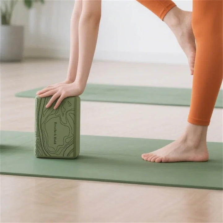 Translation missing: en.Grounding Yoga Block – Soft Support for Stability, Flexibility &amp; Deeper Stretching. Available in 5 colours