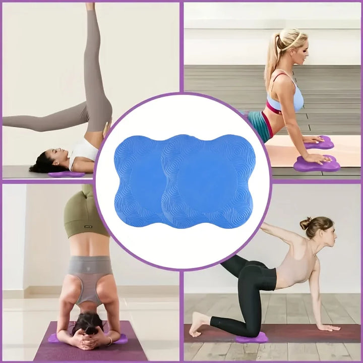 Translation missing: en.Grounding Yoga Knee Pads – Set of 2. Soft, Lightweight, Non-Slip support for Knees, Wrists &amp; Joints. 4 Colours available
