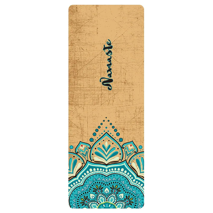 Translation missing: en.Printed Suede Yoga Mat 1.5mm – Non-Slip, Moisture-Absorbing, Lightweight. 12 Designs available