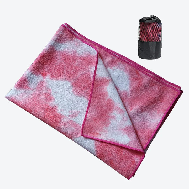 Translation missing: en.Essential Yoga Towel – Non-Slip, Quick-Drying Microfibre Towel for Yoga &amp; Pilates. 183cm x 63cm. Available in 8 eye-catching colours