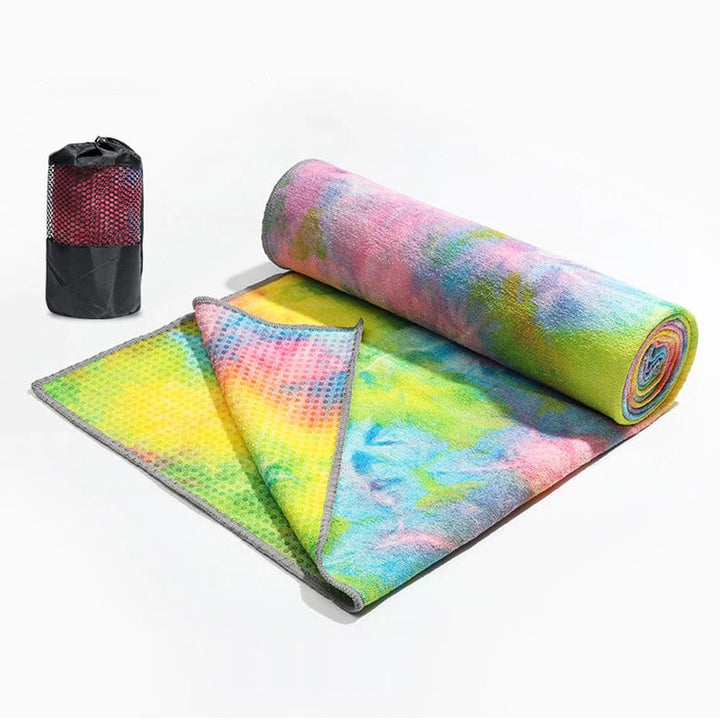Translation missing: en.Essential Yoga Towel – Non-Slip, Quick-Drying Microfibre Towel for Yoga &amp; Pilates. 183cm x 63cm. Available in 8 eye-catching colours