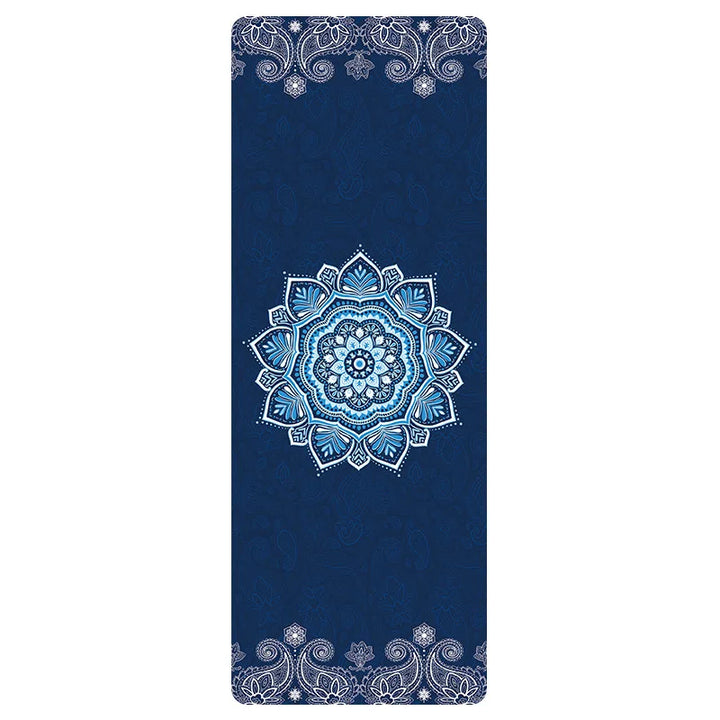 Translation missing: en.Printed Suede Yoga Mat 1.5mm – Non-Slip, Moisture-Absorbing, Lightweight. 12 Designs available