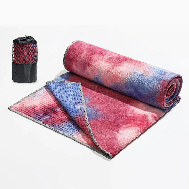 Translation missing: en.Essential Yoga Towel – Non-Slip, Quick-Drying Microfibre Towel for Yoga &amp; Pilates. 183cm x 63cm. Available in 8 eye-catching colours