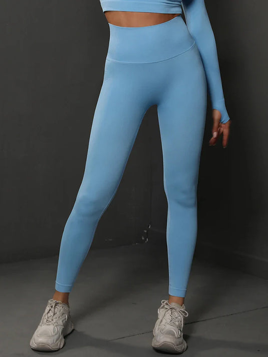 Translation missing: en.DELETE-No Images for colours-High-Waisted Butt-Lifting Seamless Yoga Leggings for Women - 20 Colours Available