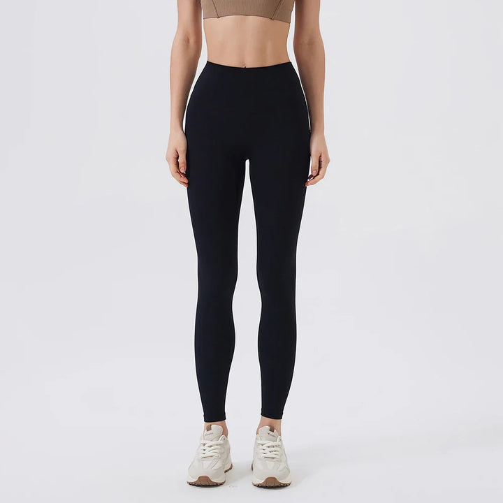 Translation missing: en.Soft Cropped Leggings - High Waist Support with Hidden Back Pocket- # Available in 32 Colours