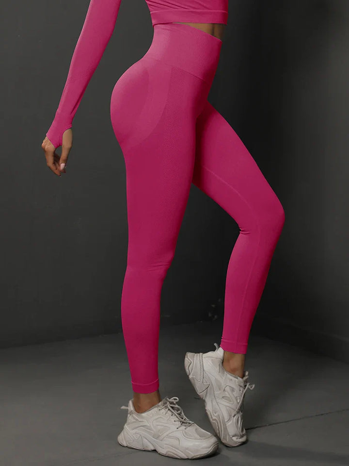 Translation missing: en.High-Waisted Butt-Lifting Seamless Yoga Leggings for Women - # 20 Colours Available
