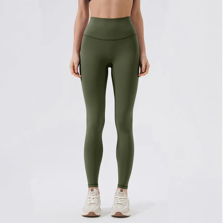 Translation missing: en.Soft Cropped Leggings - High Waist Support with Hidden Back Pocket- # Available in 32 Colours