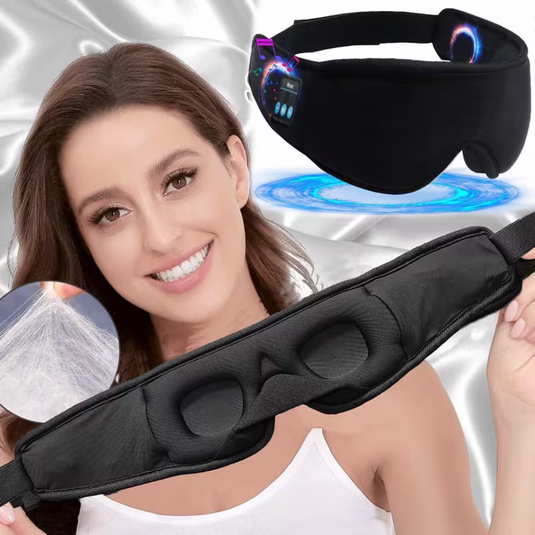 Translation missing: en.1 3D wireless sleep mask with 5.2BT headphones, the best sleep mask, Type-C charging cable built-in, wireless music eye mask, suitable for both men and women, wireless sleep mask, sleep eye mask, travel sleep aid, portable sleep solution, soft ear pads, l