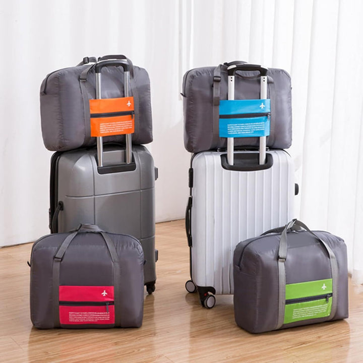 Translation missing: en.Compact Foldable Travel Duffel Bag – Lightweight Carry-On for Weekend Trips, Overnight &amp; Gym Use (Pink) | Other Colors Available In-Store