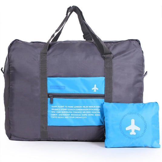 Translation missing: en.Compact Foldable Travel Duffel Bag – Lightweight Carry-On for Weekend Trips, Overnight &amp; Gym Use (Blue) | Other Colors Available In-Store