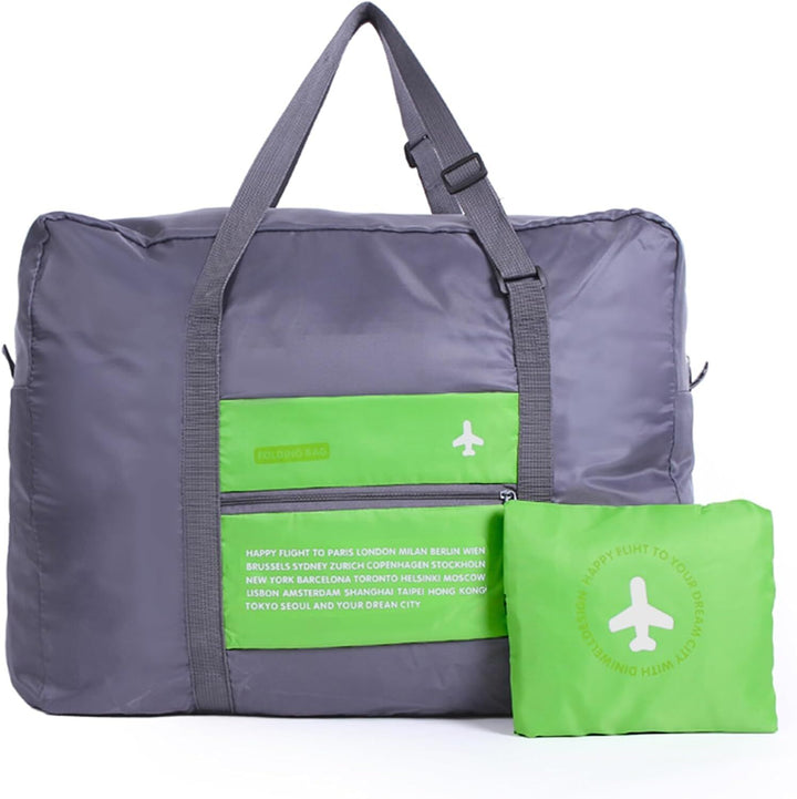 Translation missing: en.Compact Foldable Travel Duffel Bag – Lightweight Carry-On for Weekend Trips, Overnight &amp; Gym Use (Green) | Other Colors Available In-Store