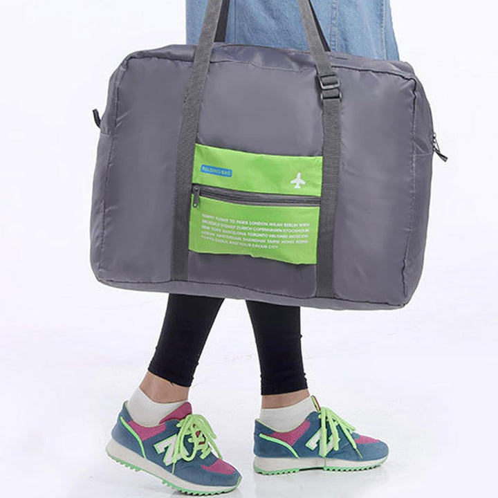 Translation missing: en.Compact Foldable Travel Duffel Bag – Lightweight Carry-On for Weekend Trips, Overnight &amp; Gym Use (Green) | Other Colors Available In-Store