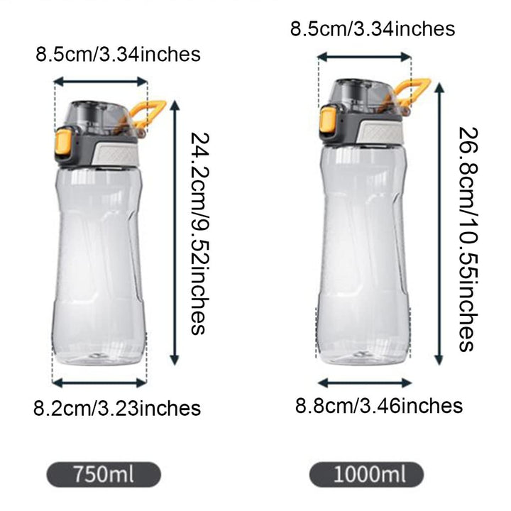 Translation missing: en.Portable Sport Water Bottle with Handle – Large Capacity Fitness Water Bottle for Gym, Hiking, Cycling, Outdoor Use – BPA-Free &amp; Leak-Proof (Green,1000ml)