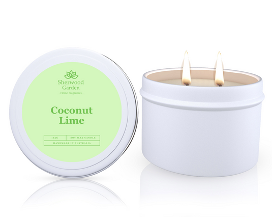 Translation missing: en.Coconut Lime Soy Candle Tin 165g